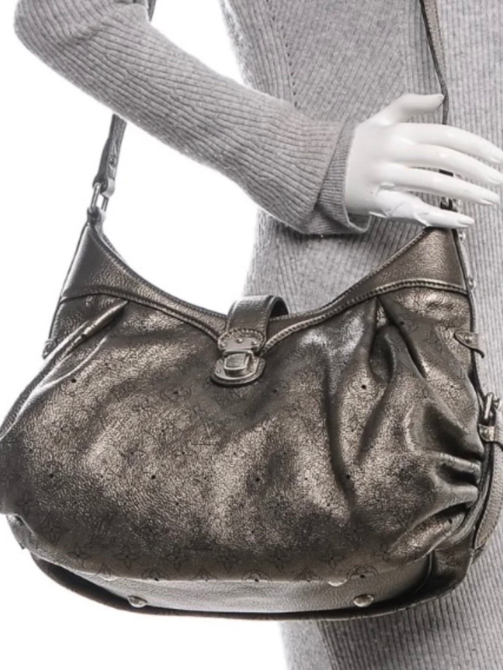 LOUIS VUITTON Mahina XS Bronze Bag